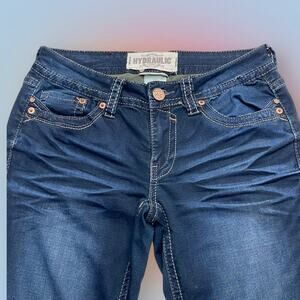 HYDRAULIC Women’s 6 GRAMEREY SUPER SKINNY Blue Jeans